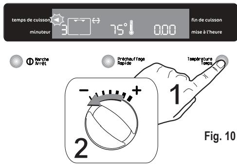FAURE FOB 571 NOIR - Pour programmer le départ et l'arrêt du four - 2