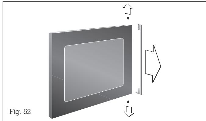 GAGGENAU EB 295-131 - Demontage de la paroi vitrée du four - 1