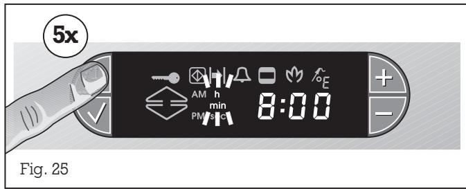 GAGGENAU EB 295-131 - Fonctionnement de l'horloge - 1