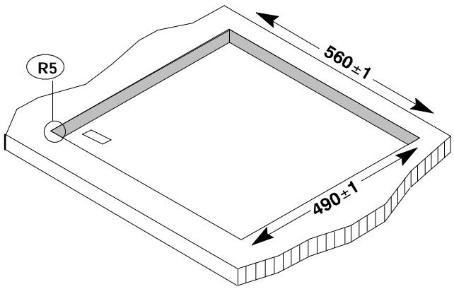 ZANUSSI ZKT621LN - Cotes d'encastrement - 4