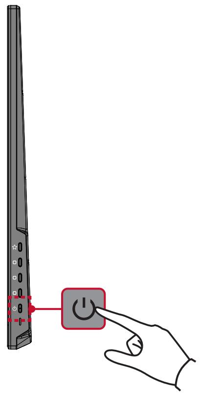 VIEWSONIC VX1755 - Allumer et éteindre l'appareil - 1
