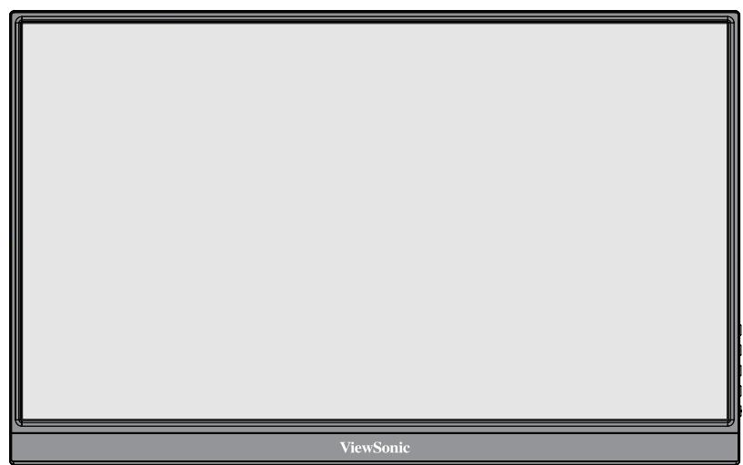 VIEWSONIC VX1755 - Vue avant et latérale gauche - 2