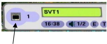 CGV PREMIO DT3 NOIR - Touche "TV/VCR" - 1