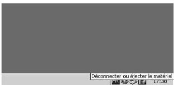 PENTAX Browser_3 - Mettez l'appareil hors tension et débranche le cable USB de l'ordinateur et de l'appareil. - 2
