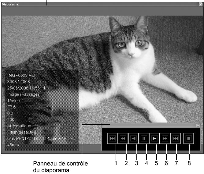 PENTAX Browser_3 - Défilament continu des images (diaporama) - 1