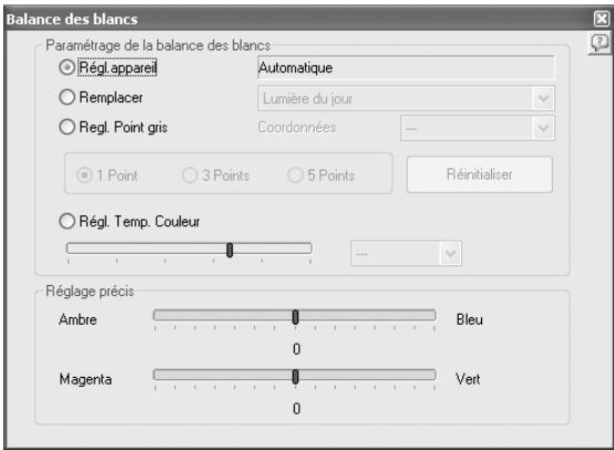 PENTAX Browser_3 - Saisissez les valeurs dans chacun des panneaux de paramétrage. - 1