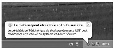 PENTAX Browser_3 - Mettez l'appareil hors tension et débranche le cable USB de l'ordinateur et de l'appareil. - 1