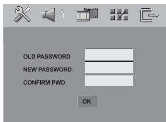 PHILIPS LX8500W - Modification du mot de passer - 2