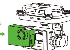 XIRO XPLORER Vision - Hero4 sur le cardan - 1