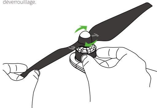 XIRO XPLORER Vision - Retrait des hélices - 2