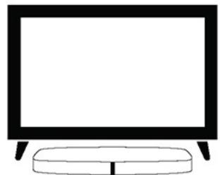 SONOS PLAYBASE BLACK - Positionnement par rapport à la TV - 2