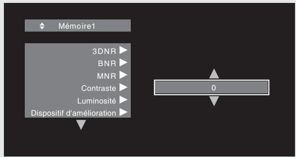 DENON DBP2012SILVERPREMIUM - Appuyez sur PICTURE ADJUST. Le statut actuellément regle s'affiche. - 1