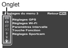 OLYMPUS TG-860 - Personnalisation des réglages - 1