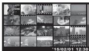 OLYMPUS TG-860 - Affichage de l'index - 1