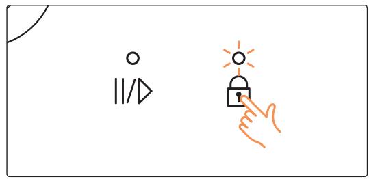 SAMSUNG NZ84J9770EK - Activation/Désactivation de la sécurité enfants - 1