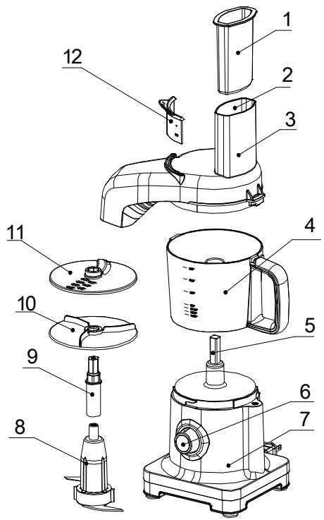 BRANDT ROB 400 V - Description du robot - 1