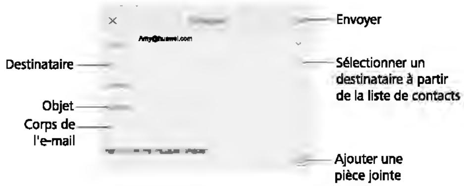 HUAWEI P9 Lite Gold - Envoyer un e-mail - 1