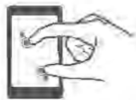 HUAWEI P9 Lite Gold - Mouvements sur l'écran tactile - 6