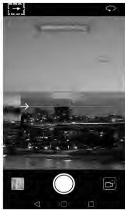 HUAWEI P9 Lite Gold - Prendre une photo panoramicque - 2