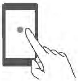 HUAWEI P9 Lite Gold - Mouvements sur l'écran tactile - 1