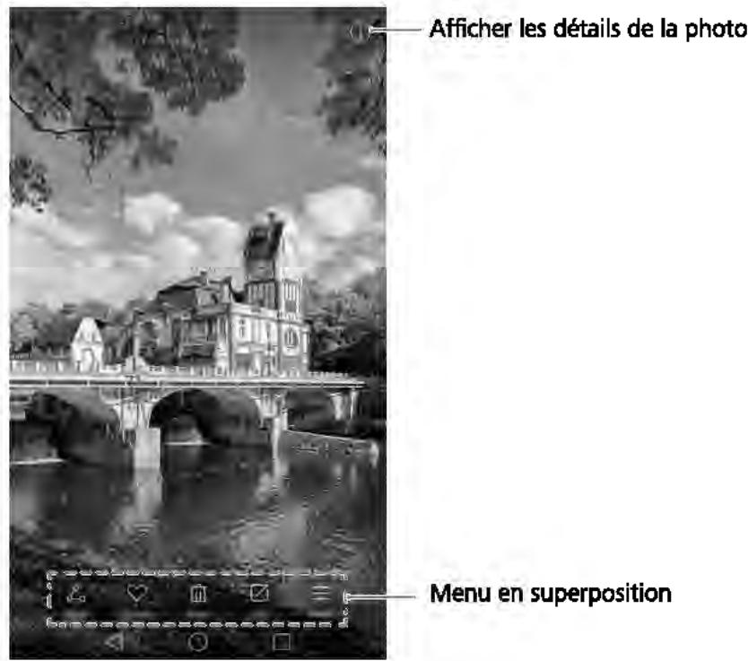 HUAWEI P9 Lite Gold - Affichage des photos en mode plein écran - 1