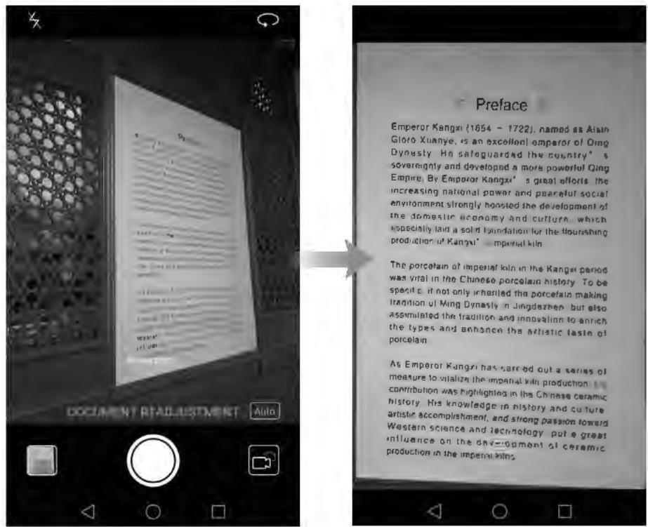 HUAWEI P9 Lite Gold - Correction de document - 1