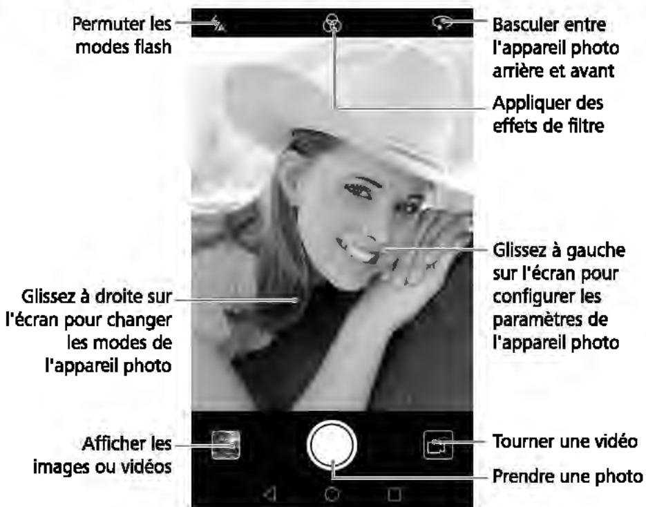 HUAWEI P9 Lite Gold - Acceder au viseur - 1