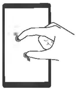 HUAWEI P9 Lite Gold - Gestes d'agrandissement - 3