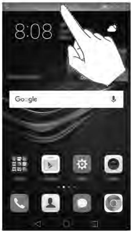 HUAWEI P9 Lite Gold - Fonctions disponibles pendant un appel - 2