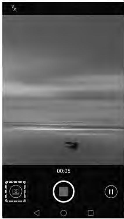 HUAWEI P9 Lite Gold - Prendre des photos pendant l'enregistrement d'une video - 1