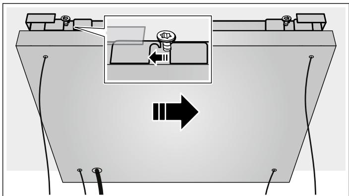 NEFF i38KHV2SO - Installer le capot du cadre - 2