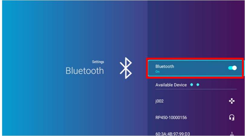 BENQ NC - Association/Connexion à un haut-parleur ou un casque Bluetooth - 1
