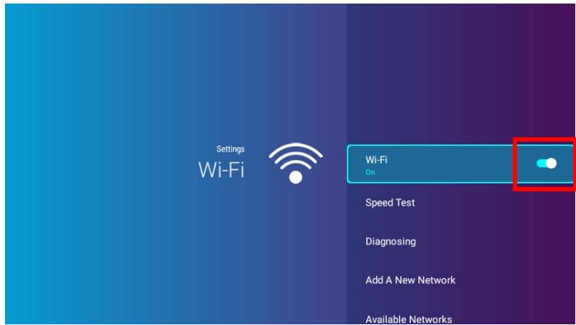 BENQ NC - Connexion du projecteur à un réseau Wi-Fi - 3
