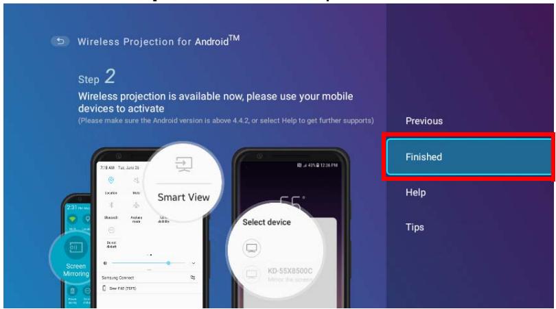 BENQ NC - Projection sans fil pour Android™ - 4