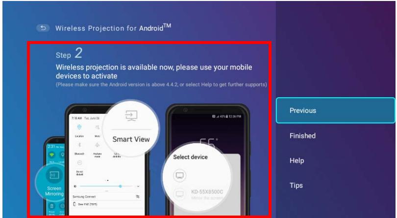 BENQ NC - Projection sans fil pour Android™ - 3