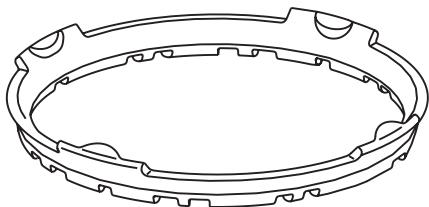 MIELE CS 10116 - Support circulaire pour wok - 1