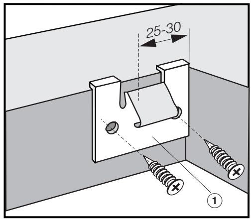 MIELE CS 10116 - Découpe du plan de travail - trois apparèils - 4