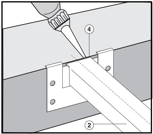MIELE CS 10116 - Découpe du plan de travail - trois apparèils - 9