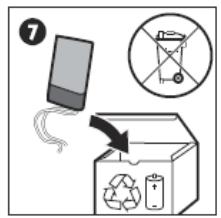 PHILIPS HX8210/22 - Removing the battery for recycling - 7