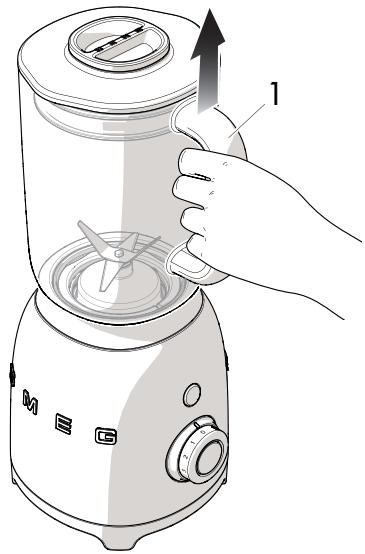SMEG BLFOISVEU - Comment démonter le groupe des lames - 1