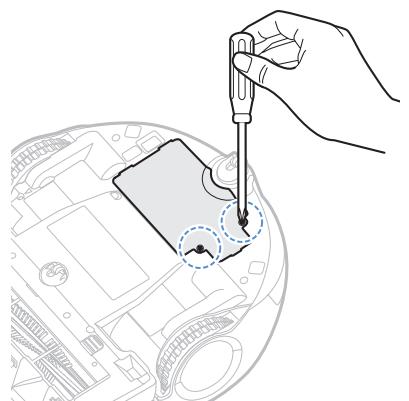 SAMSUNG SR20K9350W - Comment retirer la batterie - 1