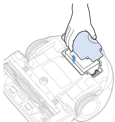 SAMSUNG SR20K9350W - Comment retirer la batterie - 2