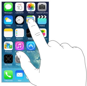 APPLE IPHONE 5C 8GO JAUNE - Commencer par l'écran d'accueil - 1