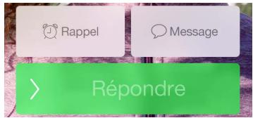 APPLE IPHONE 5C 8GO JAUNE - Lorsque you receivez un appel - 1