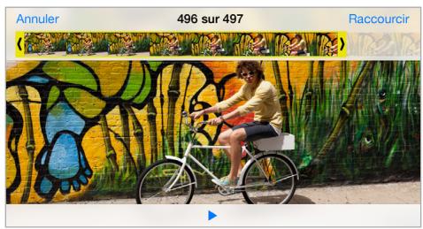 APPLE IPHONE 5C 8GO JAUNE - Modifier des photos et raccourcir des videos - 2
