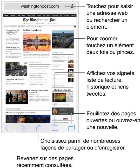 APPLE IPHONE 5C 8GO JAUNE - Réglages de Mail - 2