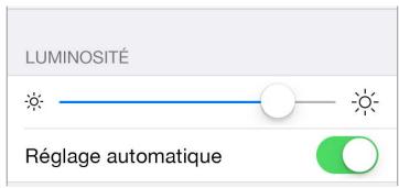 APPLE IPHONE 5C 8GO JAUNE - Régler la luminosité - 1
