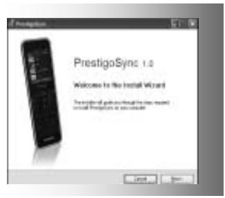PHILIPS TELECOPRESS SRT9320 - Installation du logiciel Philips PrestigoSync - 1