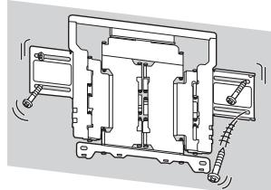 SONY SU-WL850 - Asegúrese de instalar el soporte de pared firmamente en la pared siguiendo las instrucciones de este manual de instruciones. - 1