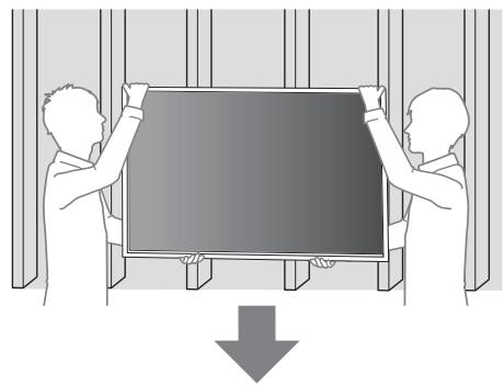 SONY SU-WL850 - Installing the TV on the Wall - 2